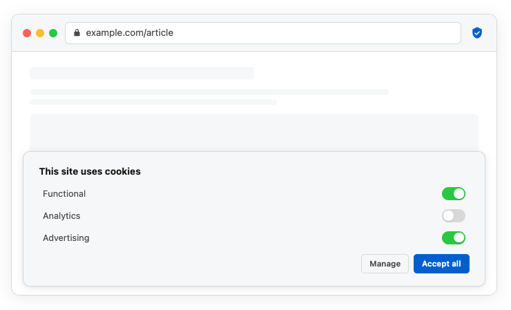 The Browser API for Consent Interoperability